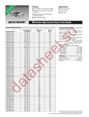MH2029-121Y datasheet  